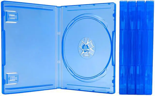 Main image of Funturbo PS4 Game Case, PS5 & PS4 Disc Empty Game Case Replacement for PS4 & PS5 (5 Pack)