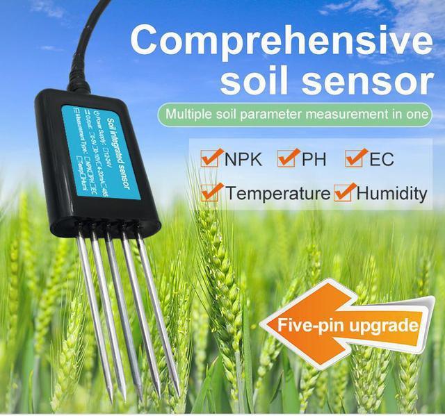 RS485 Soil Temperature, Moisture and Humidity Sensor — PMD Way