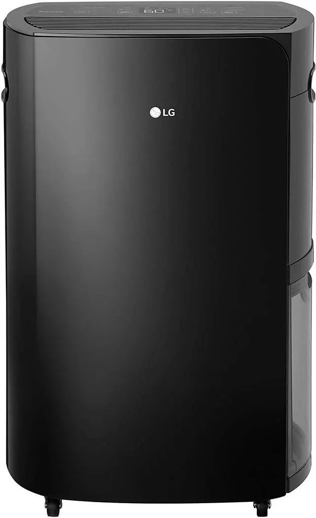Alt view image 6 of 10 - LG UD501KOJ5 PuriCare 50 Pint Dehumidifier with Drain Pump & WiFi Black