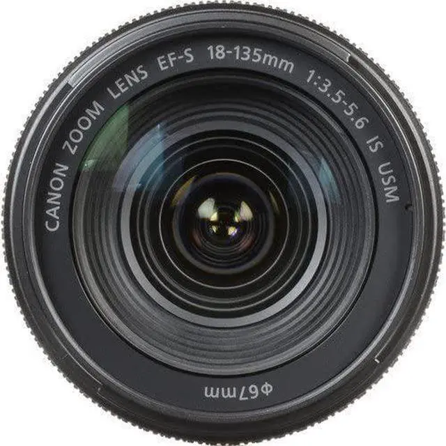 Alt view image 8 of 9 - Canon EF-S 18-135mm f/3.5-5.6 Image Stabilization USM Lens (Black) (International Model)  [Bulk Packaging]