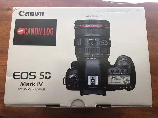 Alt view image 8 of 20 - Canon EOS 5D Mark IV DSLR Body with Canon Log
