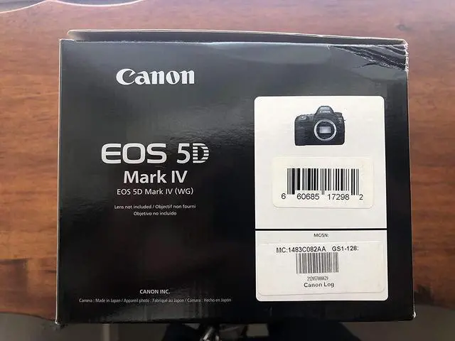 Alt view image 9 of 20 - Canon EOS 5D Mark IV DSLR Body with Canon Log