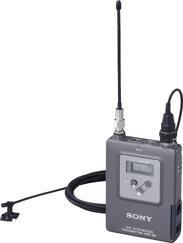 Alt view image 7 of 7 - Sony ECM-88B Electret Condenser Lavalier Microphone and DC-78 Power Supply, 20 Hz to 20 kHz Frequency Response