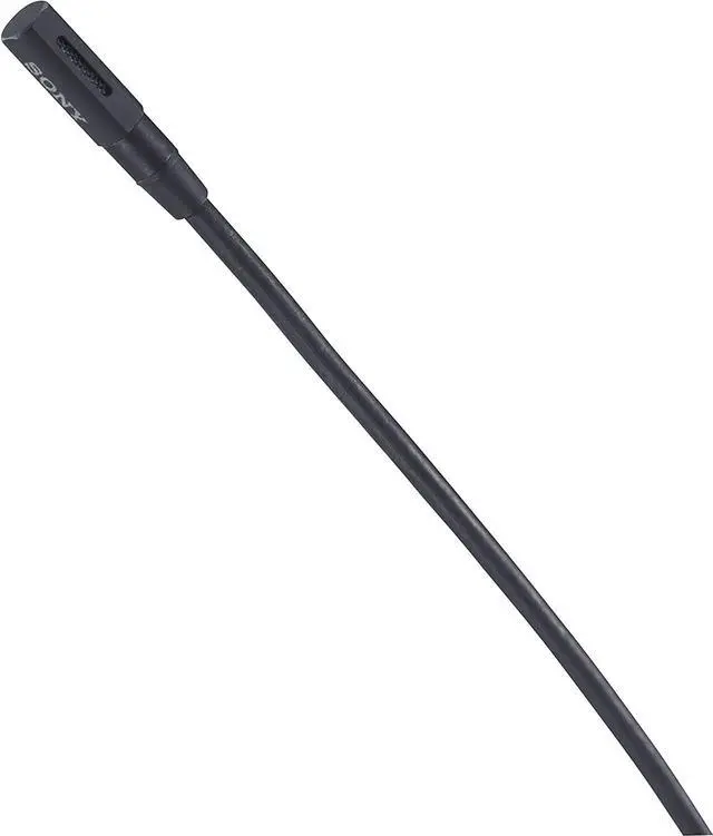 Alt view image 3 of 7 - Sony ECM-88B Electret Condenser Lavalier Microphone and DC-78 Power Supply, 20 Hz to 20 kHz Frequency Response