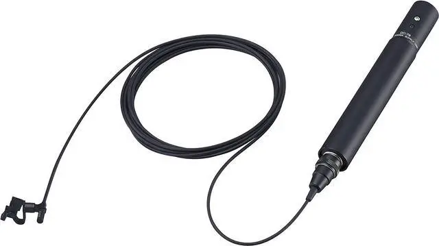 Alt view image 6 of 7 - Sony ECM-88B Electret Condenser Lavalier Microphone and DC-78 Power Supply, 20 Hz to 20 kHz Frequency Response