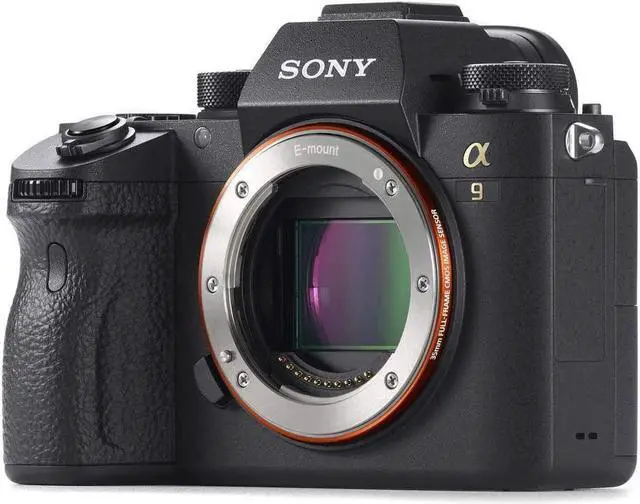 Alt view image 9 of 12 - Sony Alpha a9 Mirrorless Camera ILCE9/B With Soft Bag, 64GB Memory Card, Card Reader , Plus Essential Accessories