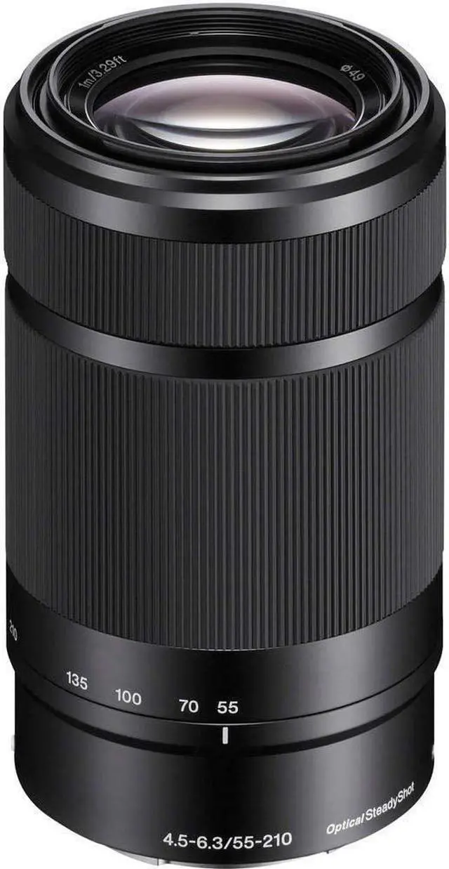 Alt view image 9 of 10 - Sony Alpha a6000 Mirrorless Camera with 16-50mm and 55-210mm Lenses ILCE6000Y/B With Soft Bag, 64GB Memory Card, Card Reader , Plus Essential Accessories