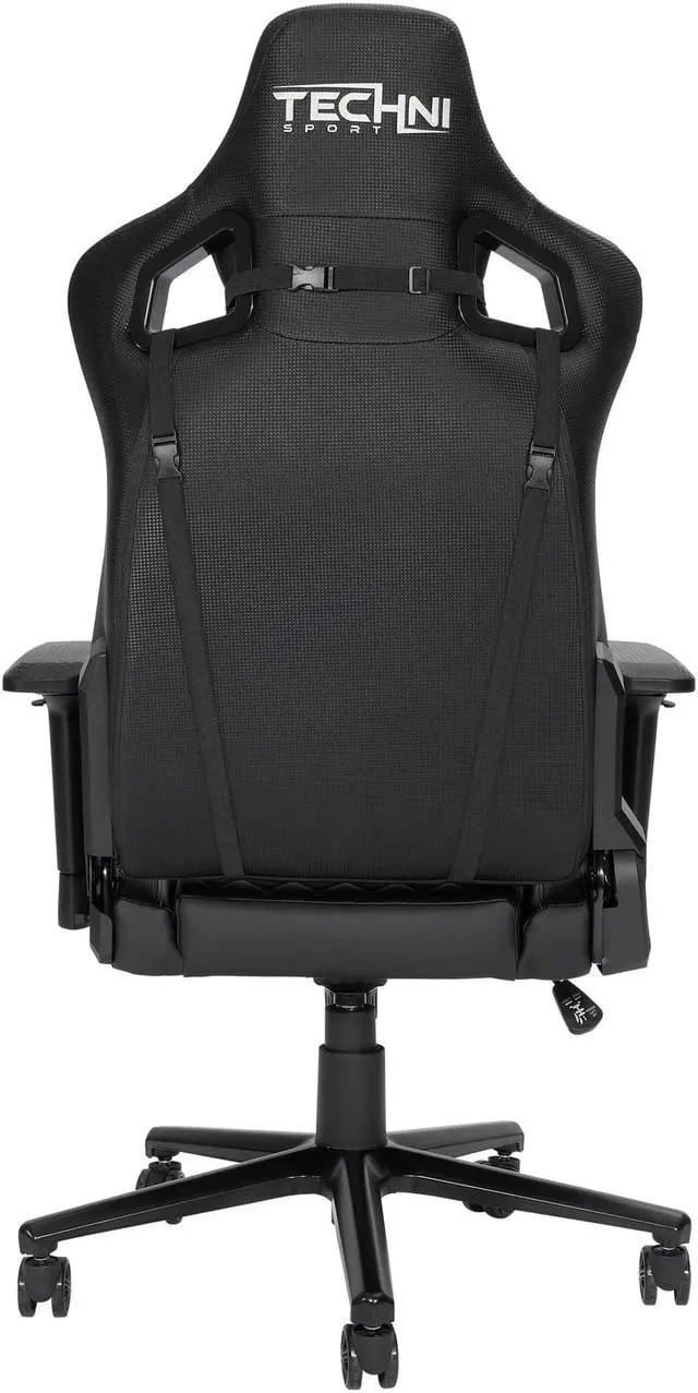Alt view image 17 of 20 - Techni Sport TS-83 Ergonomic High Back Racer Style PC Gaming Chair, Black
