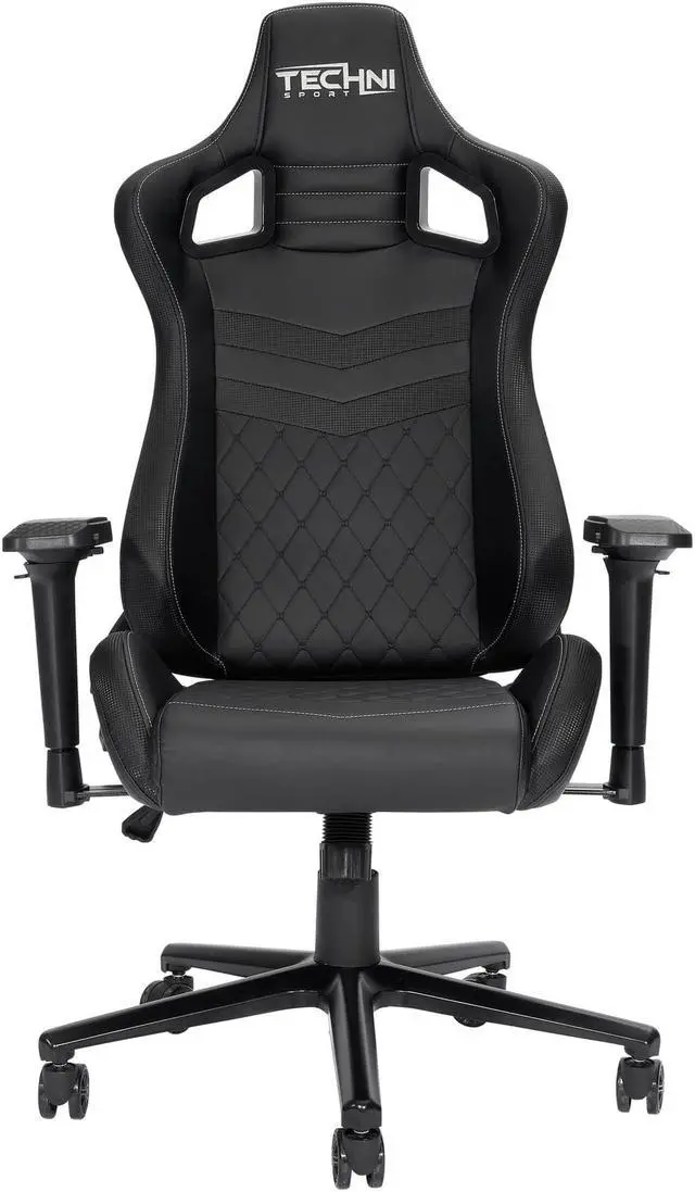 Alt view image 18 of 20 - Techni Sport TS-83 Ergonomic High Back Racer Style PC Gaming Chair, Black