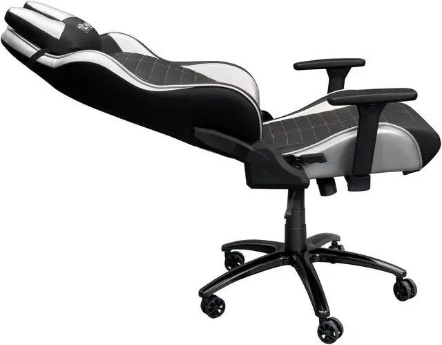 Alt view image 16 of 20 - Techni Sport Ergonomic Racing Style Gaming  Chair - Silver