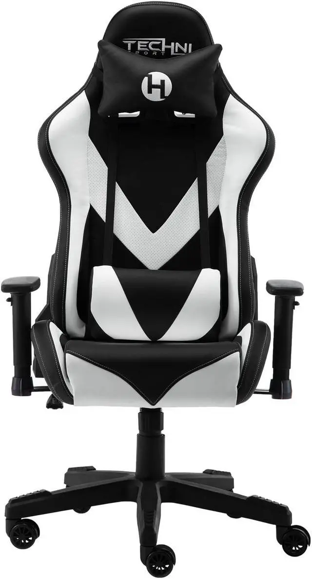 Alt view image 8 of 20 - Techni Sport TS-92 Office-PC Gaming Chair, White