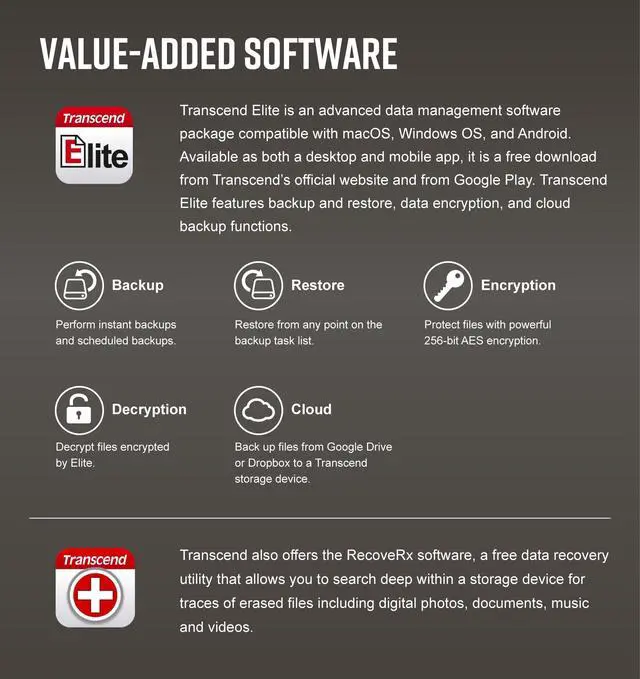 Alt view image 5 of 7 - Transcend JetFlash 810 256GB USB 3.1 Gen 1 Rugged Flash Drive - TS256GJF810