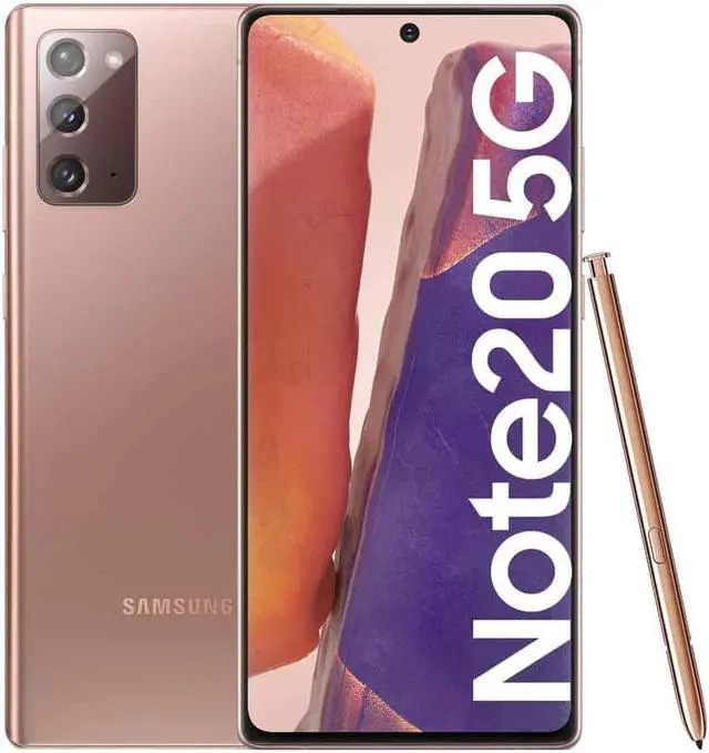 Main image of Samsung Galaxy Note 20 5G N981U 128GB Fully Unlocked Mystic Bronze Grade A