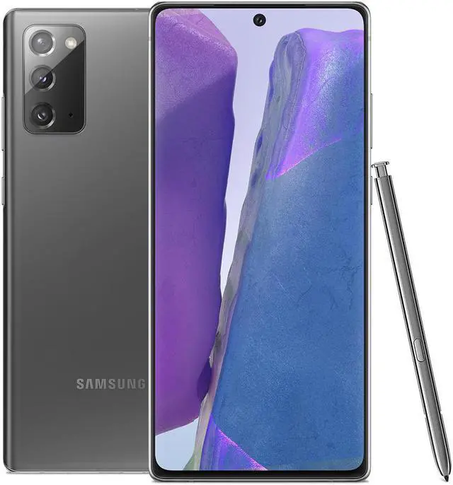 Main image of Samsung Galaxy Note 20 5G N981U 128GB Fully Unlocked Mystic Gray Grade A