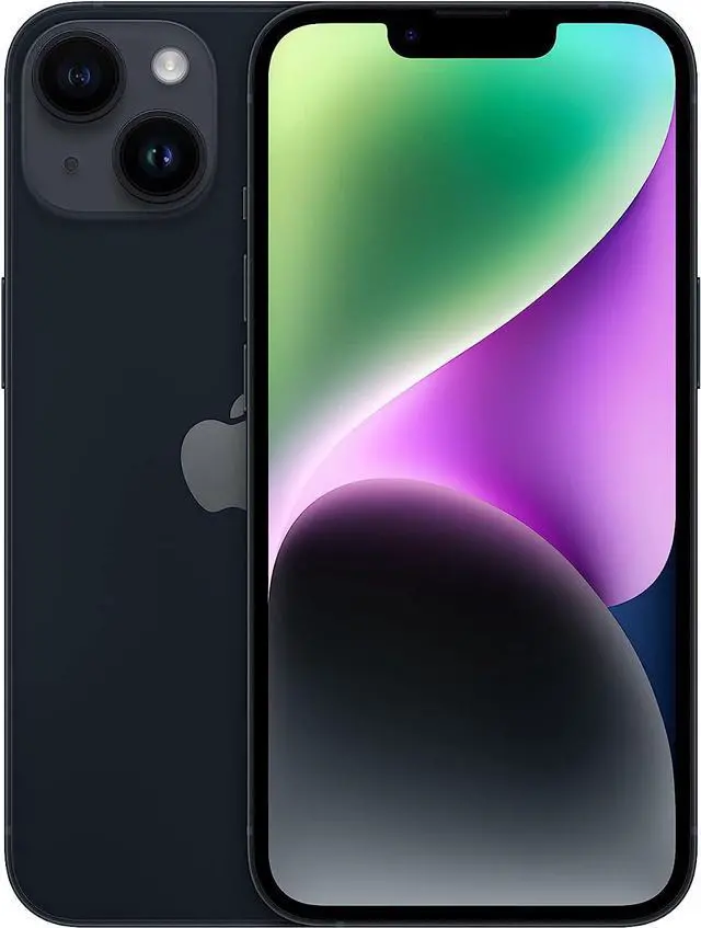 Main image of Apple iPhone 14 128GB Fully Unlocked - Grade A Midnight