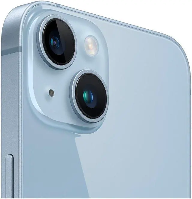Alt view image 3 of 5 - Apple iPhone 14 256GB Fully Unlocked Blue - Grade A