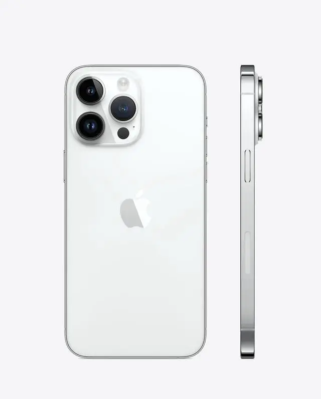 Alt view image 4 of 6 - Apple iPhone 14 PRO MAX 256GB Fully Unlocked Refurbished Cell Phone, Silver - Excellent Condition