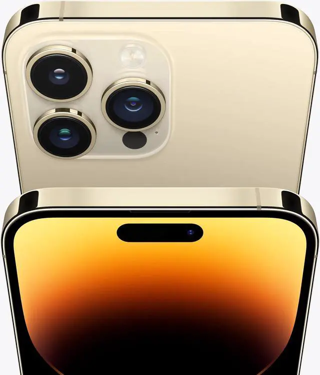 Alt view image 5 of 6 - Apple iPhone 14 PRO 512GB Fully Unlocked Gold - Grade A