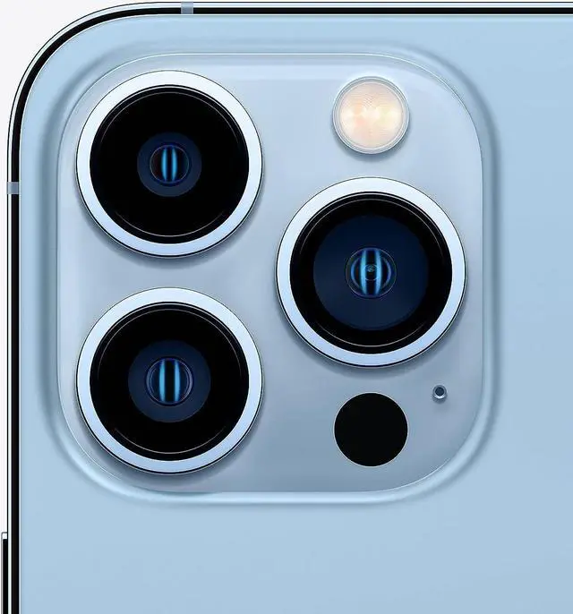 Alt view image 4 of 5 - Apple iPhone 13 PRO MAX 128GB Fully Unlocked Sierra Blue - Grade A