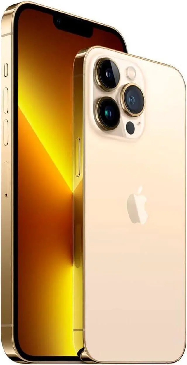 Alt view image 2 of 5 - Apple iPhone 13 PRO 128GB Fully Unlocked Gold - Grade A