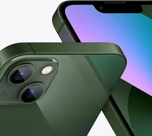 Alt view image 5 of 6 - Apple iPhone 13 256GB Fully Unlocked Green - Grade A