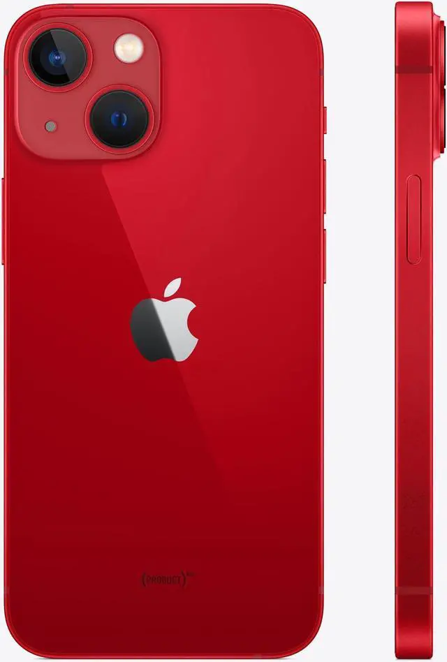 Alt view image 4 of 5 - Apple iPhone 13 256GB Fully Unlocked Red - Grade A