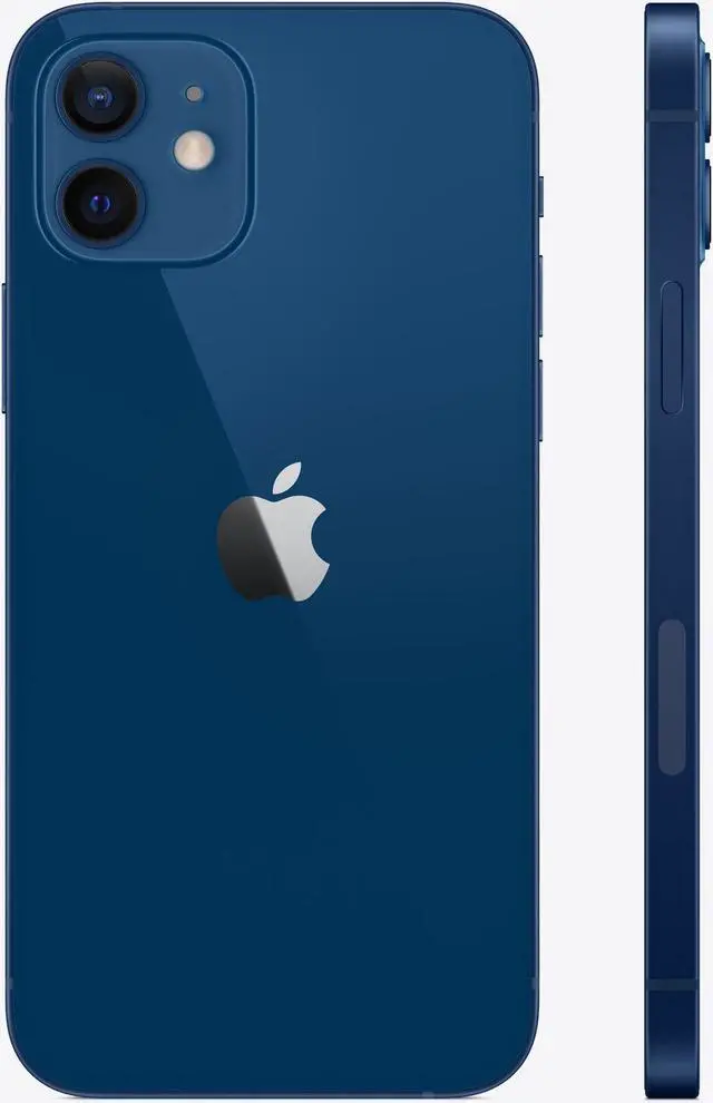 Alt view image 3 of 5 - Apple iPhone 12 256GB Fully Unlocked Blue - Grade A