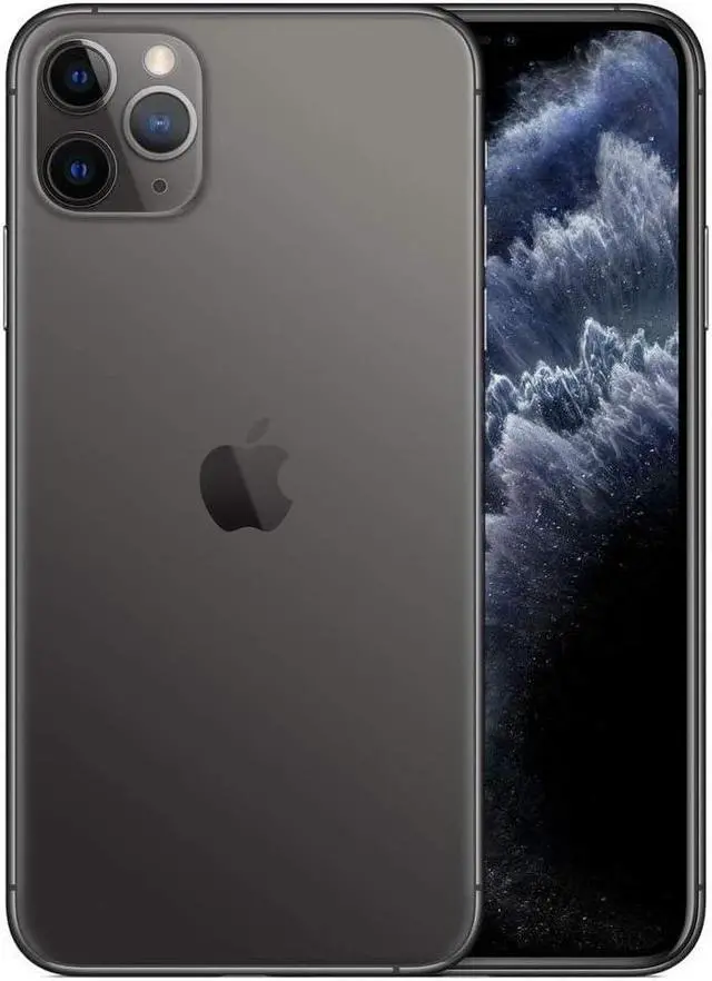 Alt view image 2 of 6 - Apple iPhone 11 PRO MAX 64GB Fully Unlocked Matte Space Gray - Grade A