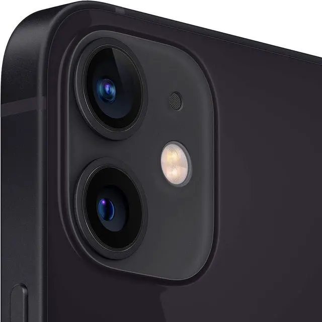 Alt view image 3 of 5 - Apple iPhone 12 64GB Fully Unlocked Black - Grade A