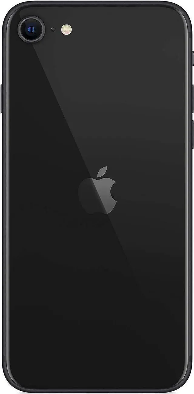 Alt view image 3 of 5 - Apple iPhone SE Gen 3 (2022) 64GB Fully Unlocked Black - Grade A