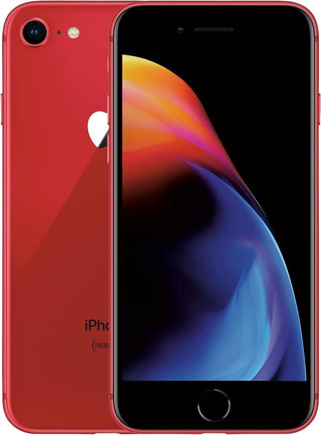 Refurbished: Apple iPhone 8 64GB Fully Unlocked Red - Grade A