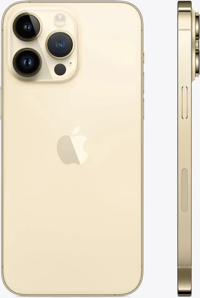 Alt view image 4 of 6 - Apple iPhone 14 PRO MAX 512GB Fully Unlocked Gold - Grade A-