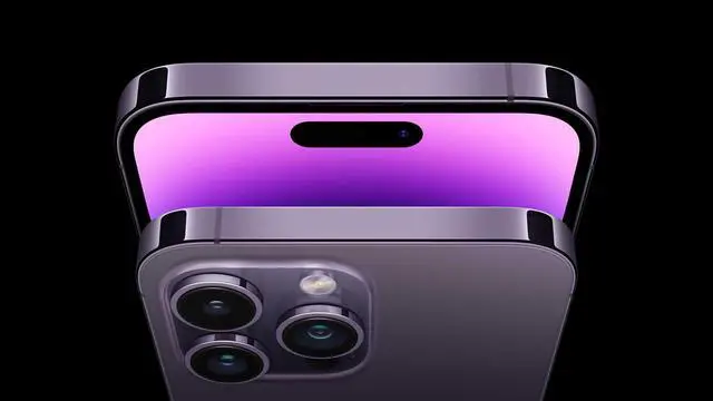 Alt view image 3 of 5 - Apple iPhone 14 Pro 512GB Deep Purple Fully Unlocked - Grade A-