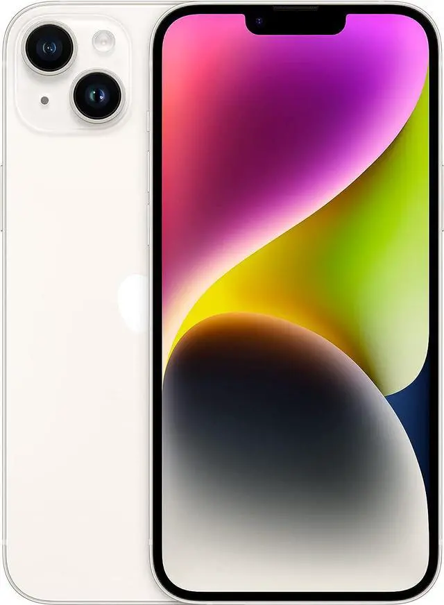 Main image of Apple iPhone 14 Plus 128GB Fully Unlocked Starlight Very Good - Grade A-