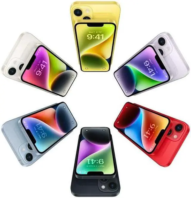 Alt view image 5 of 6 - Apple iPhone 14 Plus 256GB Fully Unlocked Red - Grade B