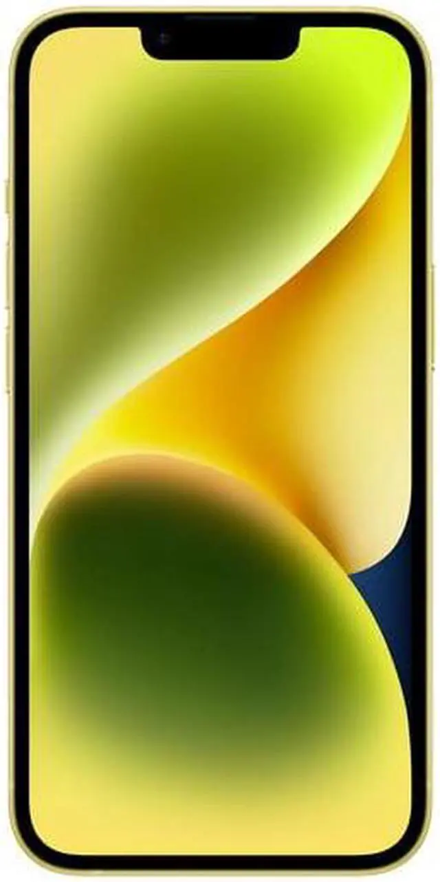 Alt view image 4 of 6 - Apple iPhone 14 128GB Fully Unlocked Yellow - Grade B