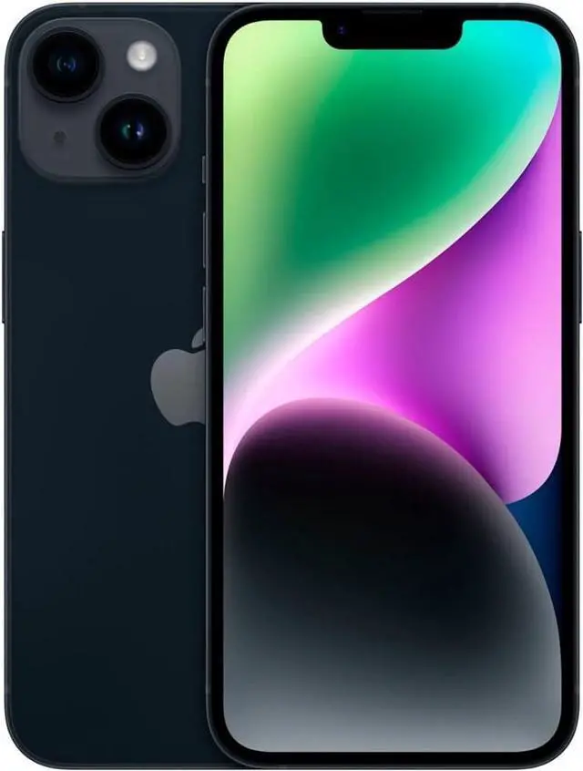 Main image of Apple iPhone 14 128GB Fully Unlocked Midnight - Grade B