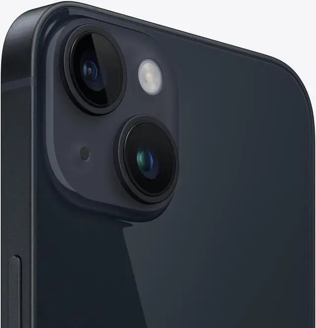 Alt view image 3 of 6 - Apple iPhone 14 128GB Fully Unlocked Midnight - Grade B