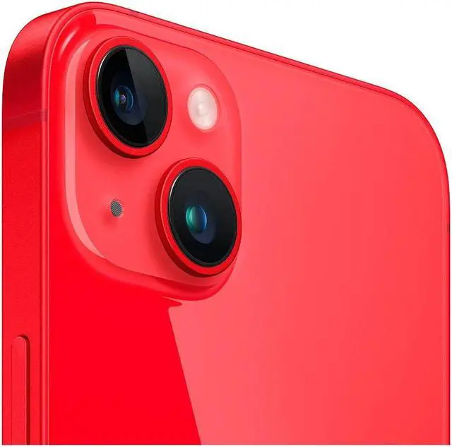 Alt view image 5 of 6 - Apple iPhone 14 128GB Fully Unlocked Red - Grade B