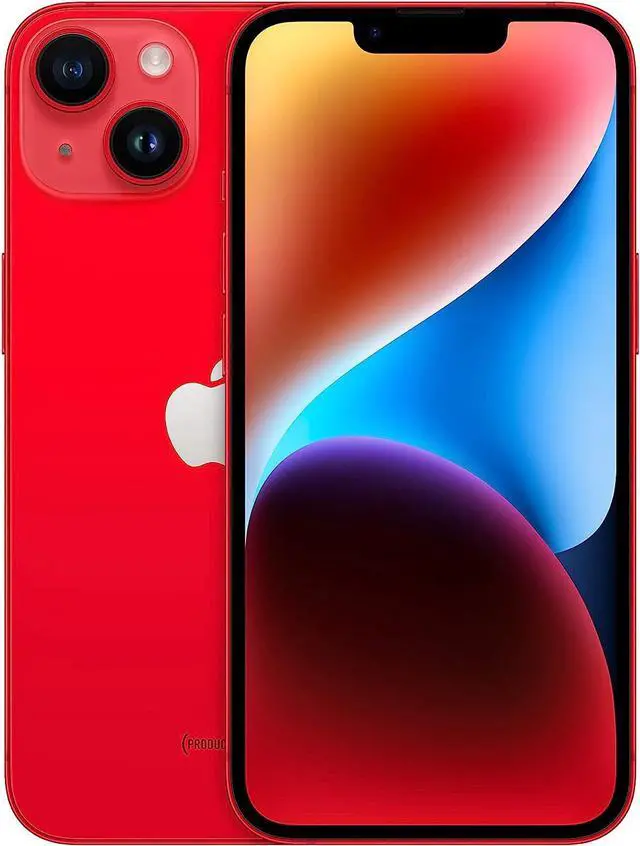 Main image of Apple iPhone 14 128GB Fully Unlocked Red - Grade B