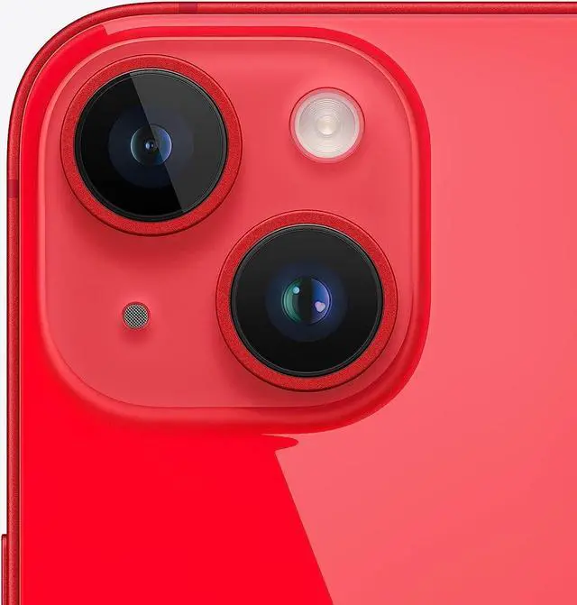 Alt view image 3 of 6 - Apple iPhone 14 128GB Fully Unlocked Red - Grade B