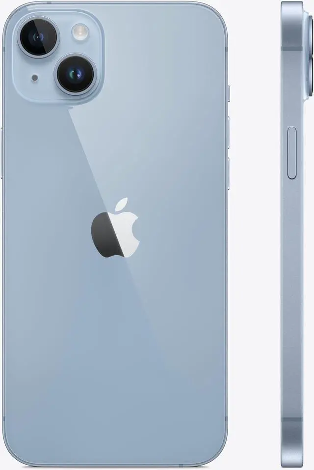 Alt view image 4 of 5 - Apple iPhone 14 256GB Fully Unlocked Blue - Grade B