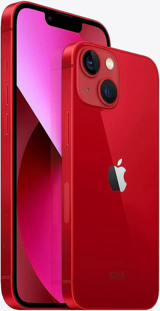 Alt view image 4 of 5 - Apple iPhone 13 128GB Fully Unlocked Red - Grade B