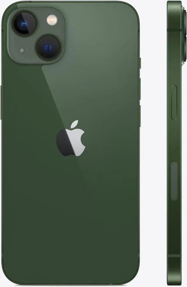 Alt view image 4 of 6 - Apple iPhone 13 256GB Fully Unlocked Very Good Green - Grade A-