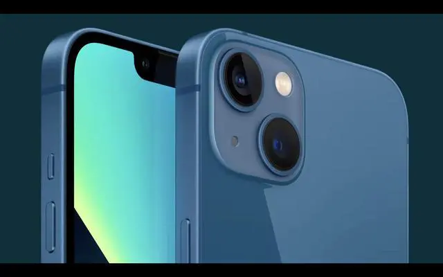 Alt view image 4 of 7 - Apple iPhone 13 256GB Fully Unlocked Blue - Grade B