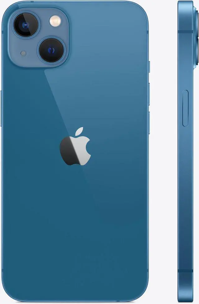 Alt view image 6 of 7 - Apple iPhone 13 128GB Fully Unlocked Blue Very Good - Grade B