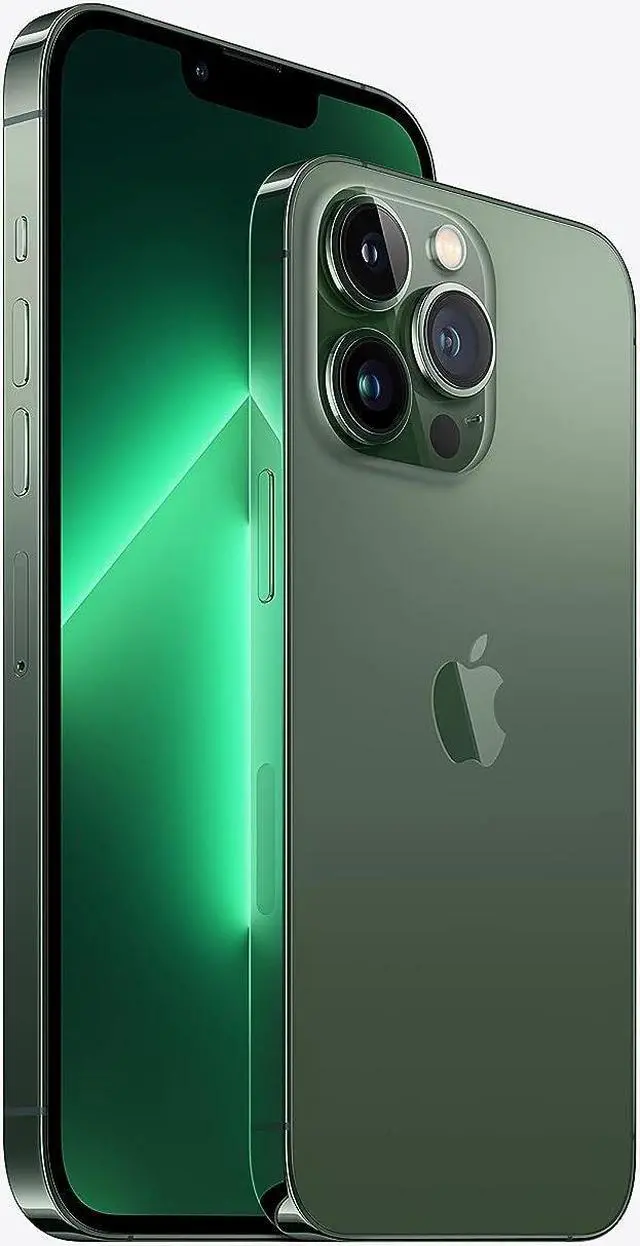 Alt view image 2 of 6 - Apple iPhone 13 PRO 128GB Fully Unlocked Alpine Green Very Good - Grade A-