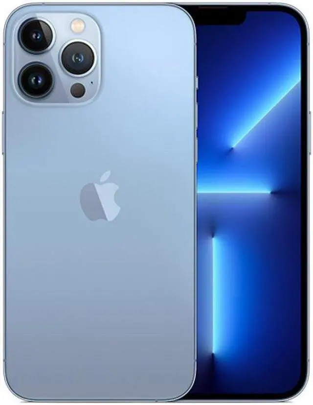 Alt view image 2 of 5 - Apple iPhone 13 PRO MAX 128GB Fully Unlocked Sierra Blue Very Good - Grade B
