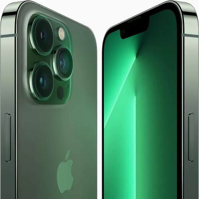Alt view image 4 of 5 - Apple iPhone 13 PRO MAX 128GB Fully Unlocked Alpine Green Very Good - Grade A-