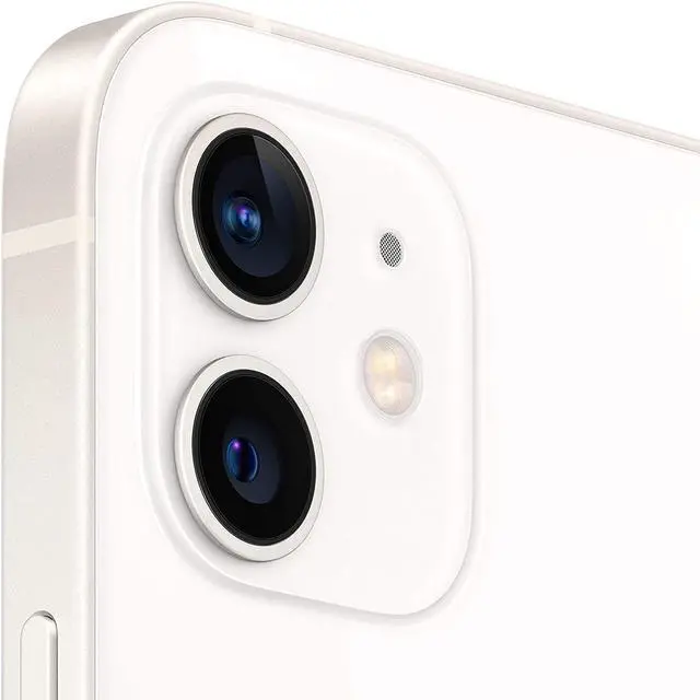 Alt view image 5 of 6 - Apple iPhone 12 64GB Fully Unlocked White Very Good - Grade B